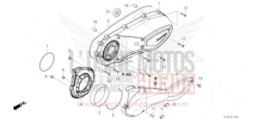 PANNEAU CARTER-MOTEUR G. NSS350AN de 2022